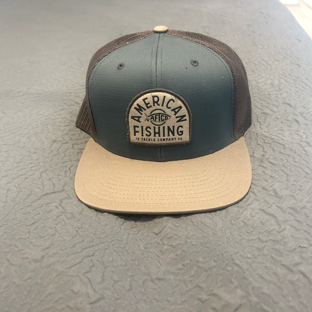 AFTCO Fullback Trucker-Teal Hat (Brand new with tags)